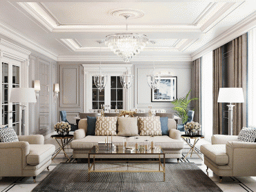 Decor Nội Thất Theo Phong Cách Streamlining Đẹp Sang Trọng Tinh Tế